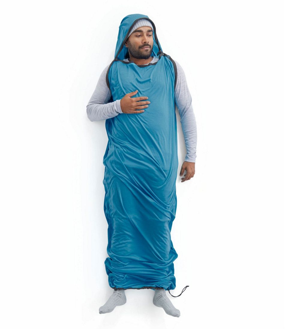 L.L.Bean | Sea To Summit Breeze Sleeping Bag Liner, Mummy with Drawcord