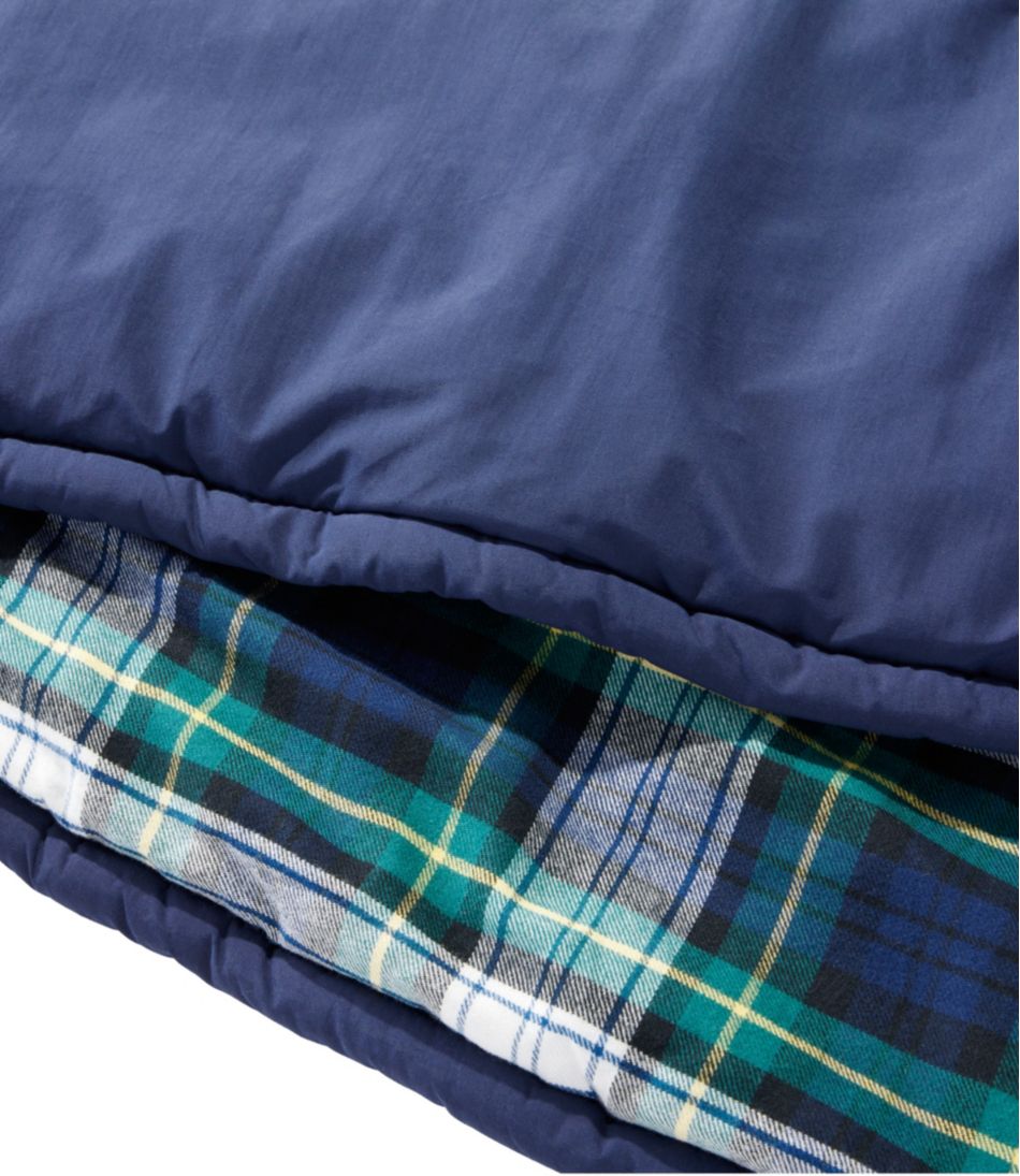 L.L.Bean | L.L.Bean Flannel Lined Camp Sleeping Bag, 0°