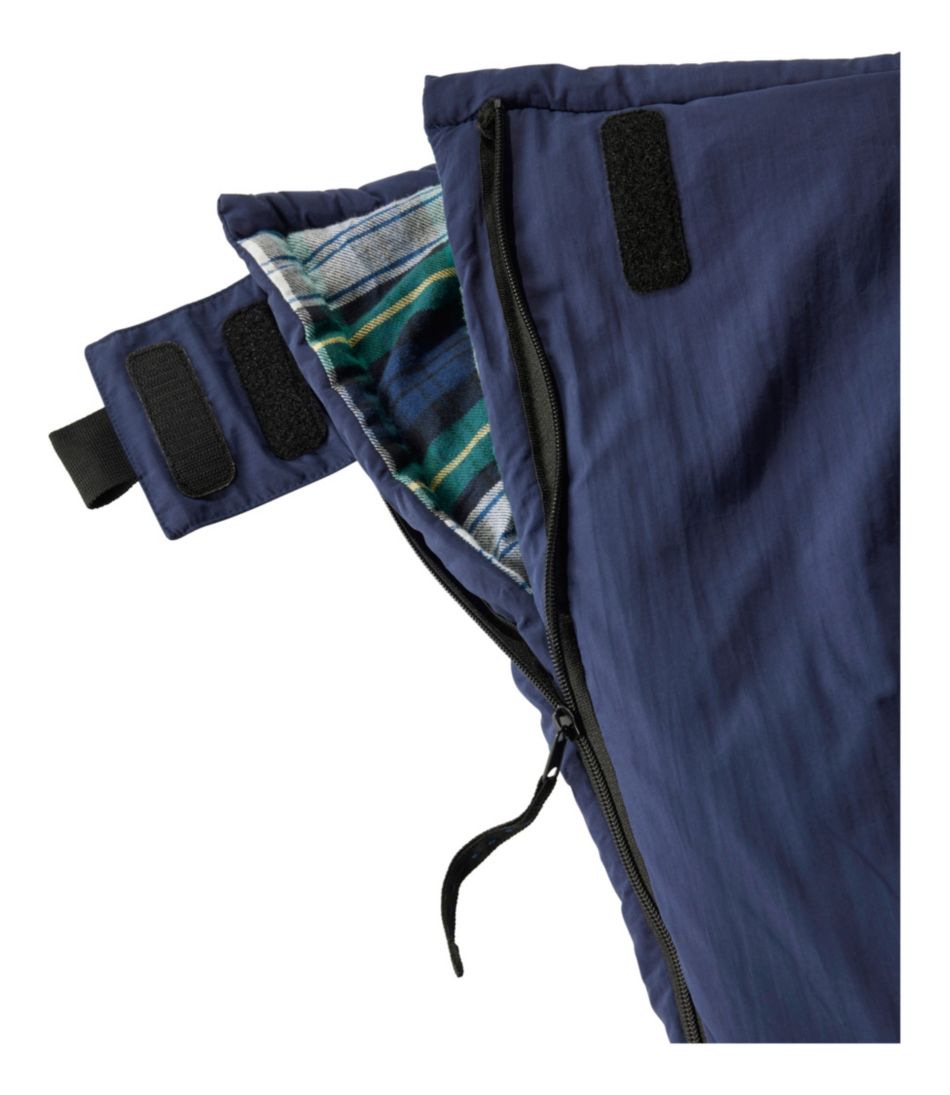 L.L.Bean | L.L.Bean Flannel Lined Camp Sleeping Bag, 0°