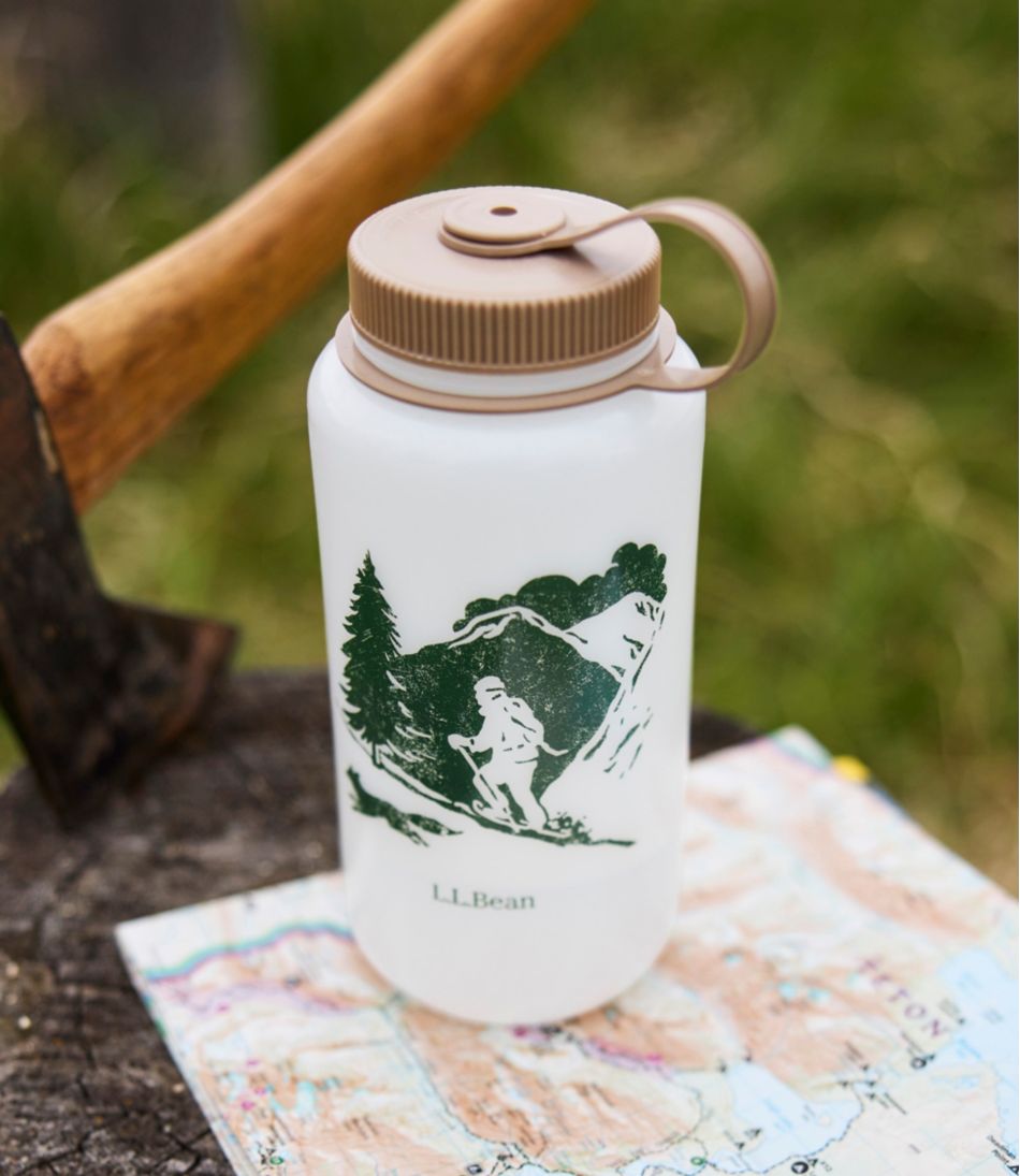 L.L.Bean | Nalgene Ultralite Wide Mouth Water Bottle with L.L.Bean Print, 32 oz.