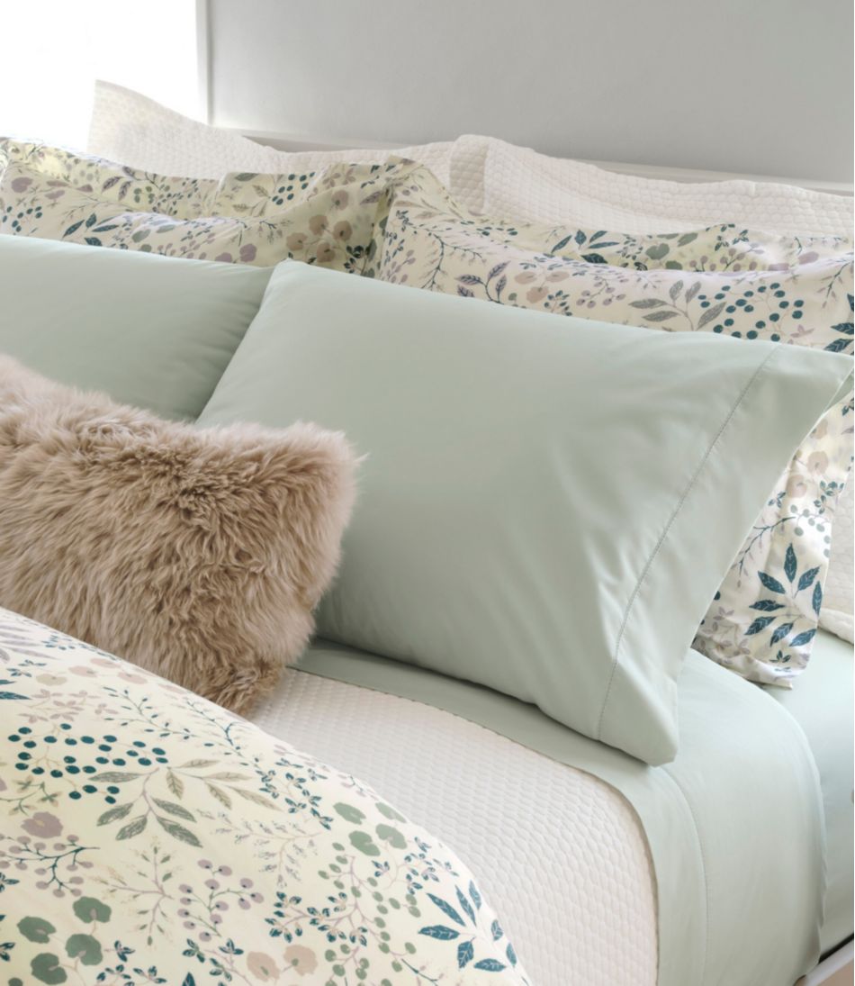L.L.Bean | 280-Thread-Count Pima Cotton Percale Sheet Set