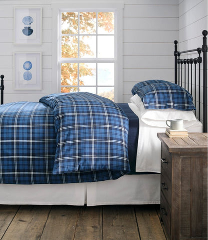L.L.Bean | Heritage Chamois Flannel Sheet Collection, Plaid