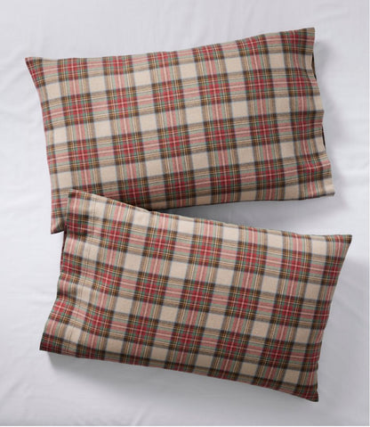 L.L.Bean | Heritage Chamois Flannel Sheet Collection, Plaid