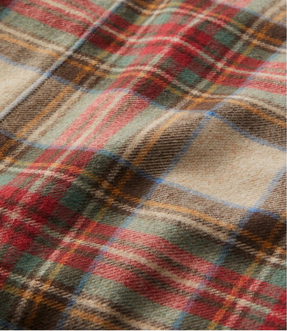 L.L.Bean | Heritage Chamois Flannel Sheet Collection, Plaid