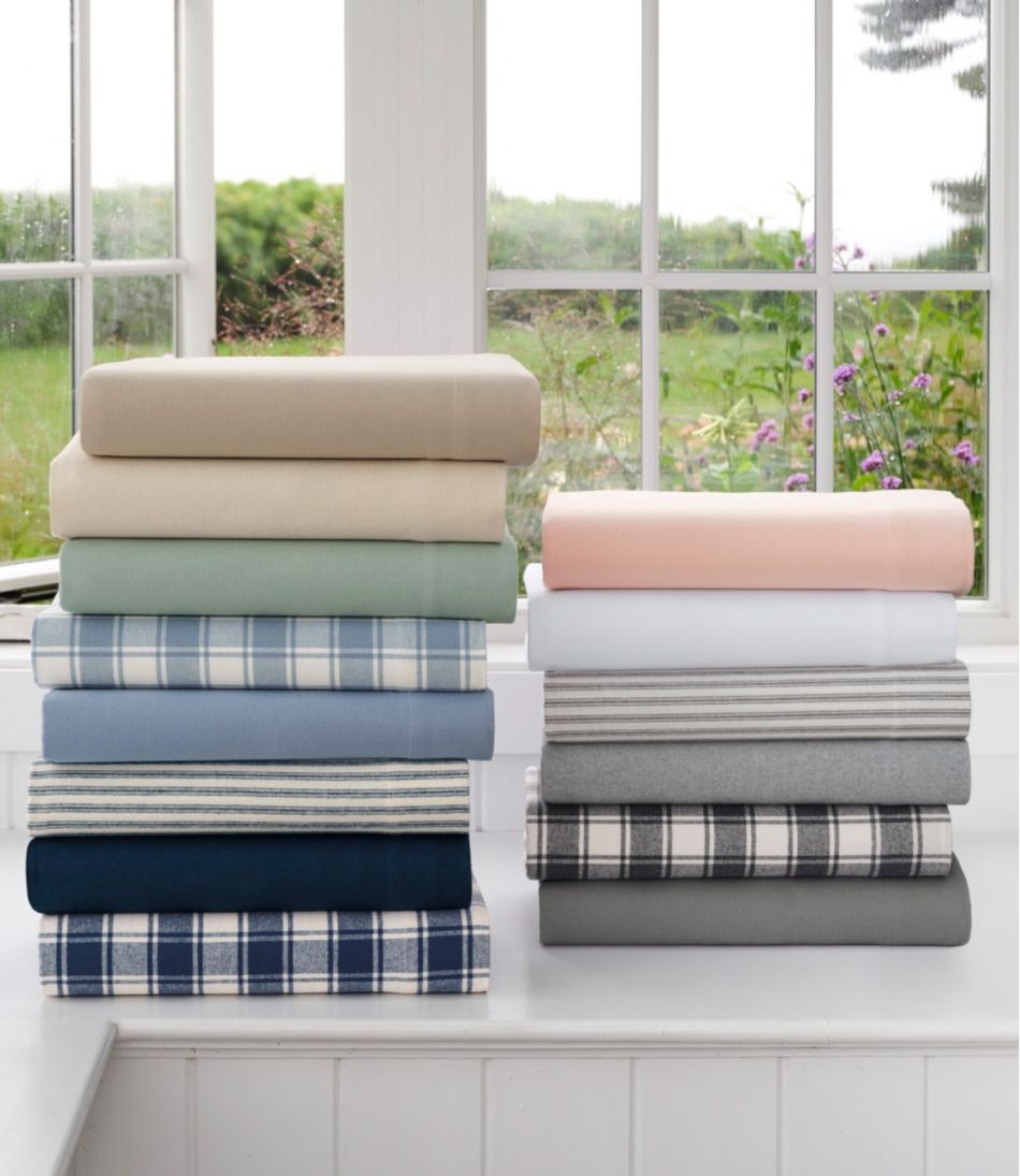 L.L.Bean | Ultrasoft Comfort Flannel Sheet, Fitted