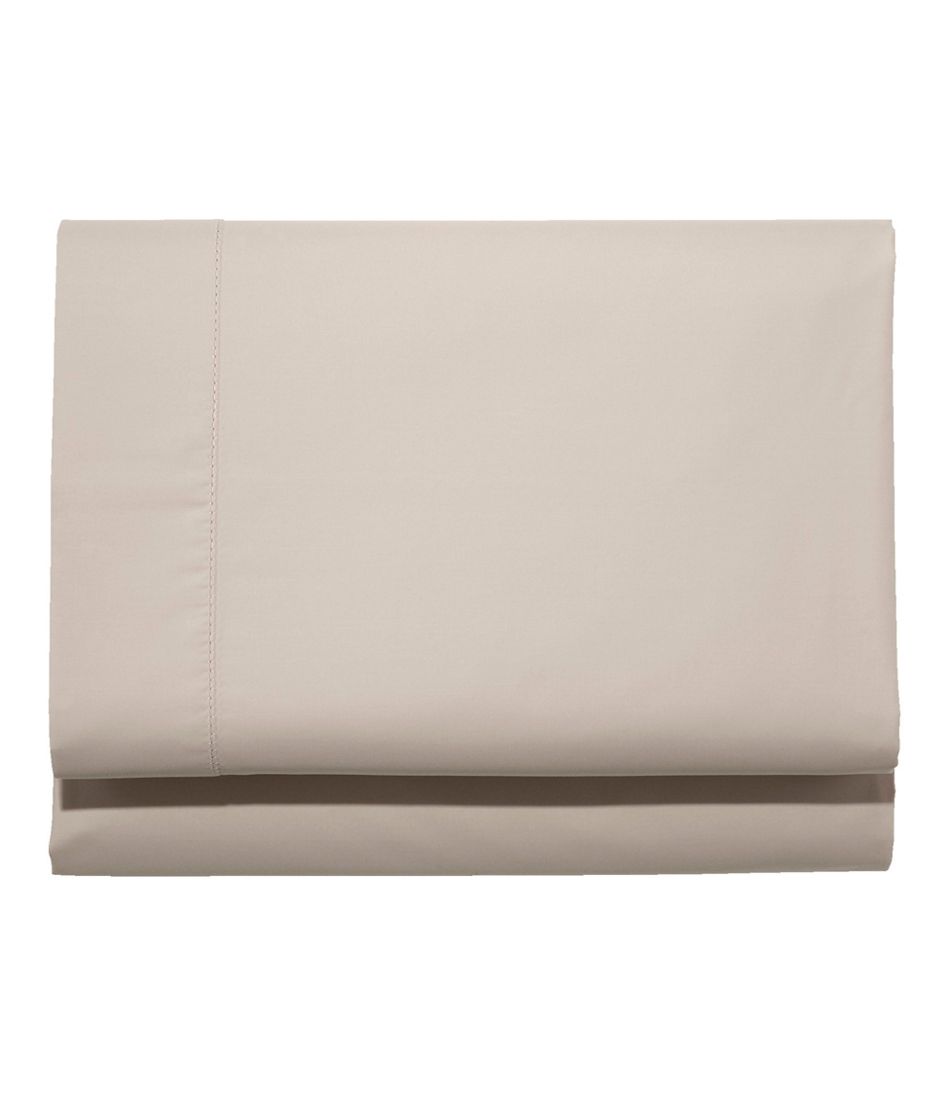 L.L.Bean | 280-Thread-Count Pima Cotton Percale Sheet, Fitted