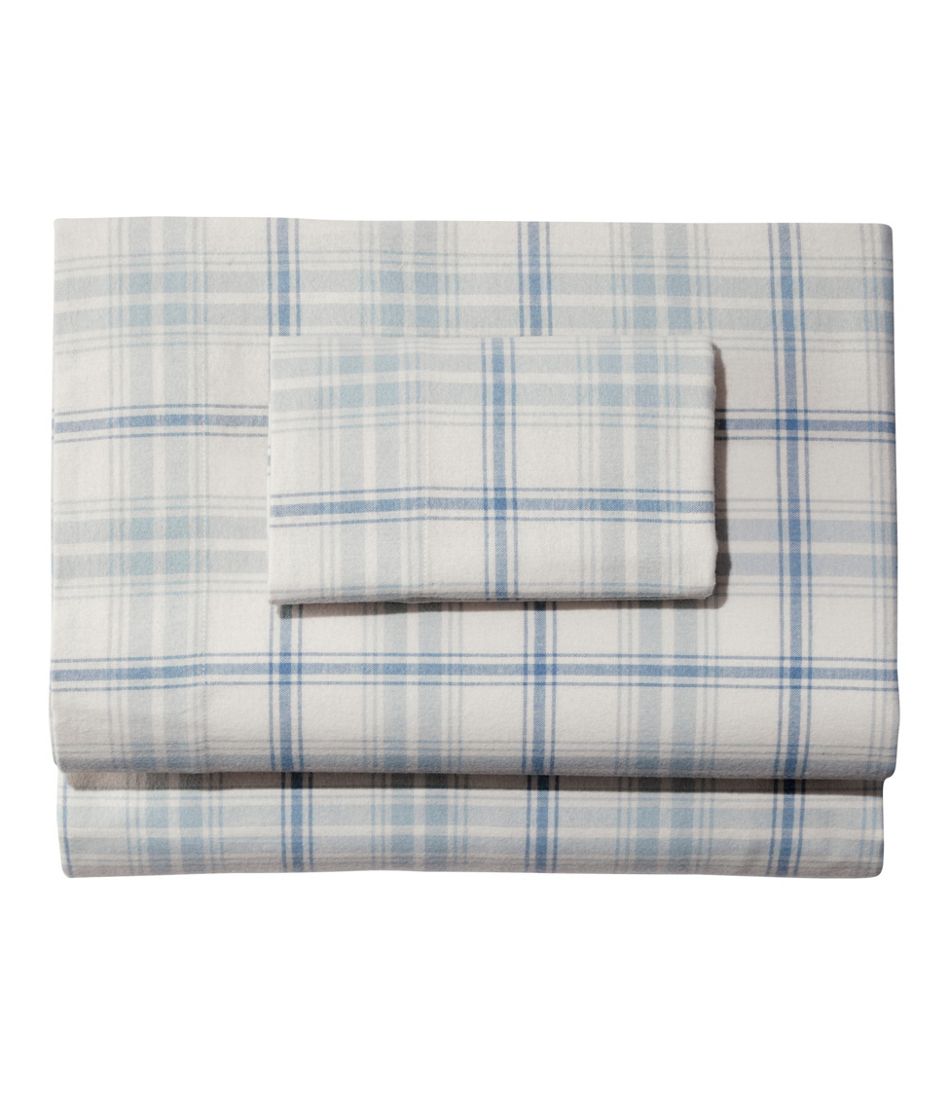 L.L.Bean | Ultrasoft Comfort Flannel Sheet Set, Plaid