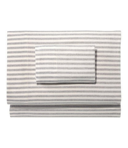 L.L.Bean | Ultrasoft Comfort Flannel Sheet Set, Stripe