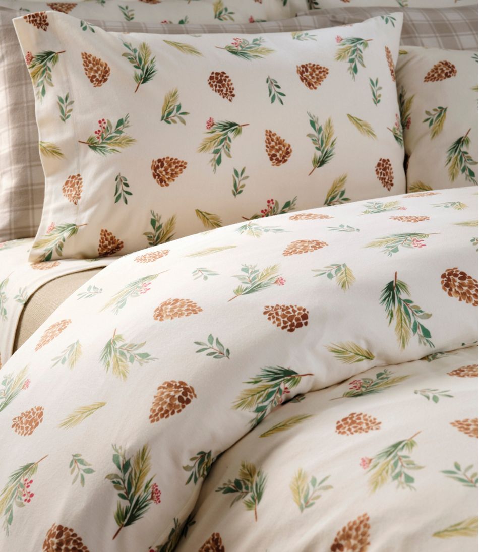 L.L.Bean | Evergreen Flannel Sheet Collection