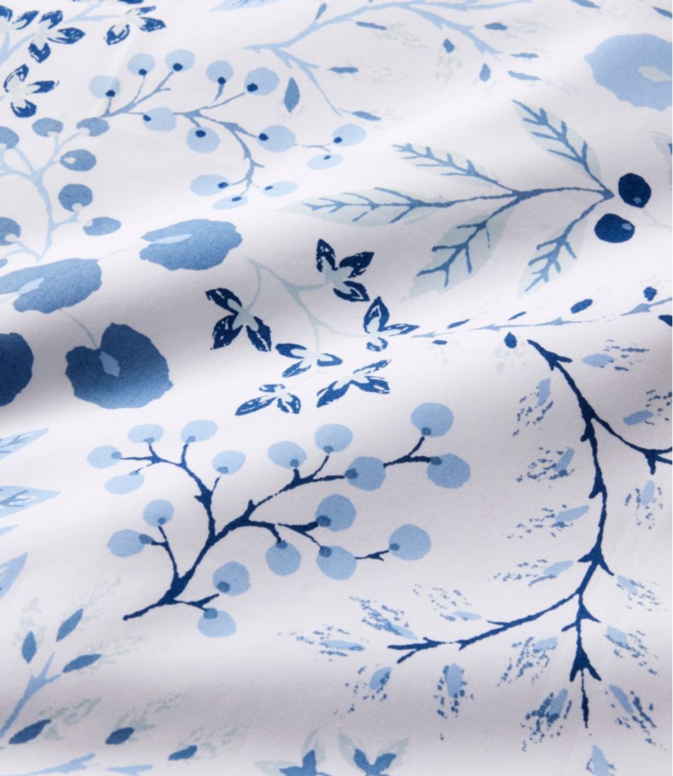 L.L.Bean | 280-Thread-Count Pima Cotton Percale Sheet Set, Print