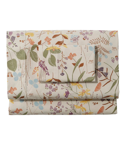 L.L.Bean | Birch Floral Percale Sheet Collection