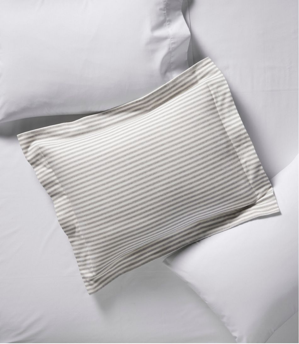 L.L.Bean | Ultrasoft Comfort Flannel Comforter Cover Collection, Stripe