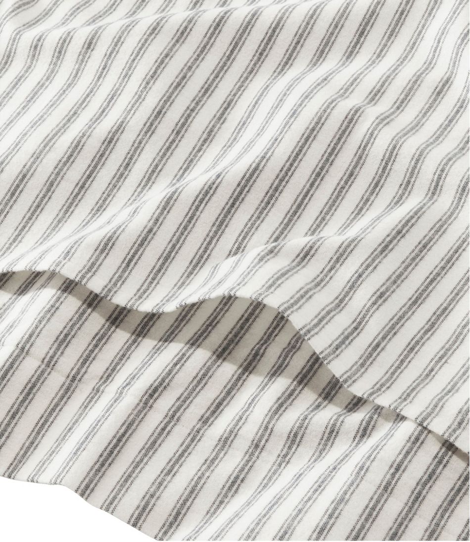 L.L.Bean | Ultrasoft Comfort Flannel Comforter Cover Collection, Stripe