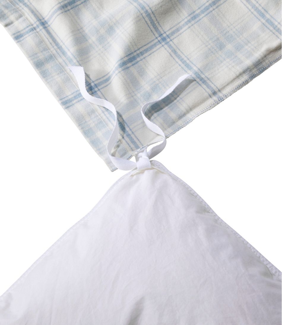 L.L.Bean | Ultrasoft Comfort Flannel Comforter Cover Collection, Plaid