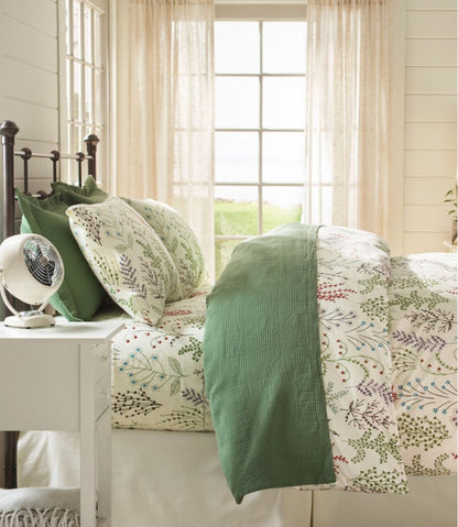 L.L.Bean | Botanical Floral Percale Sheet Collection