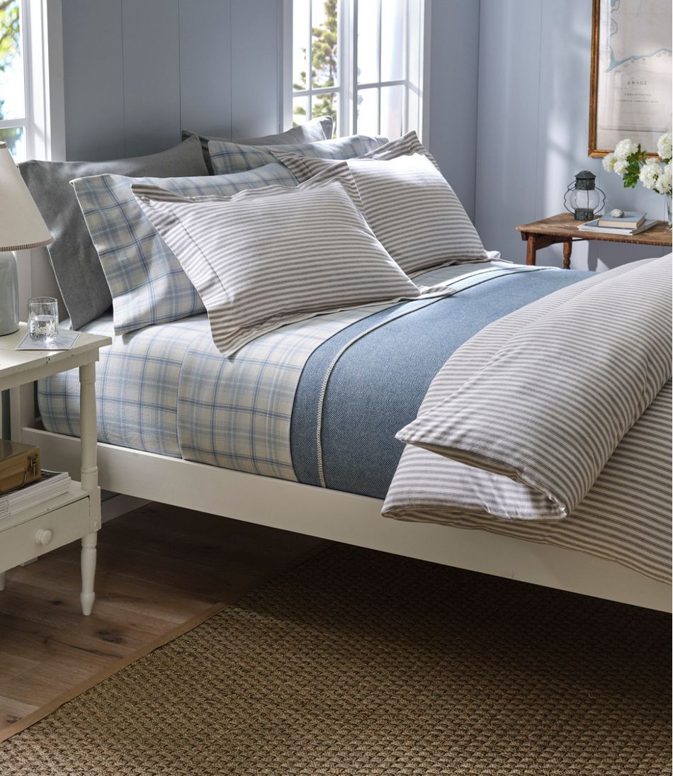 L.L.Bean | Washable Wool Blanket, Herringbone