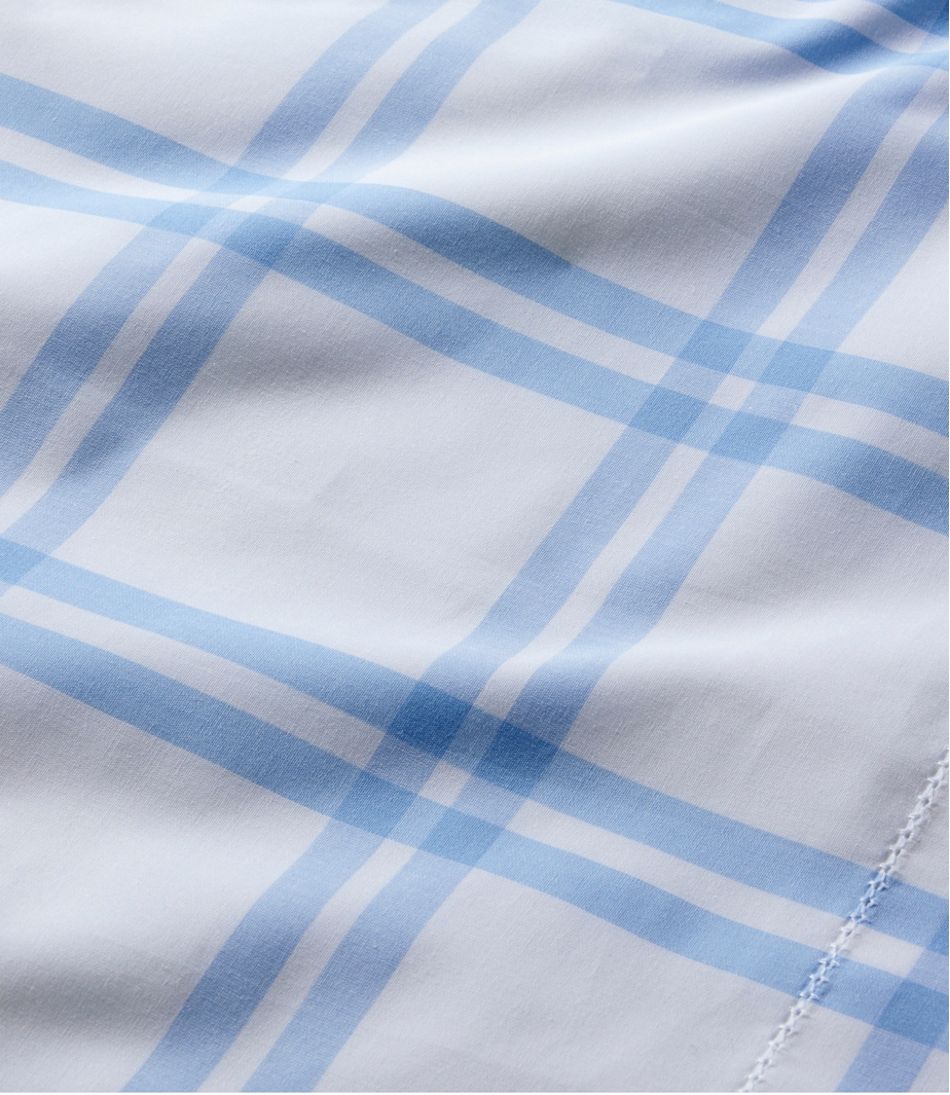 L.L.Bean | 280-Thread-Count Pima Percale Sheet Collection, Windowpane