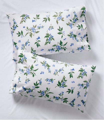 L.L.Bean | Jess Franks Blueberry Flannel Sheet Collection