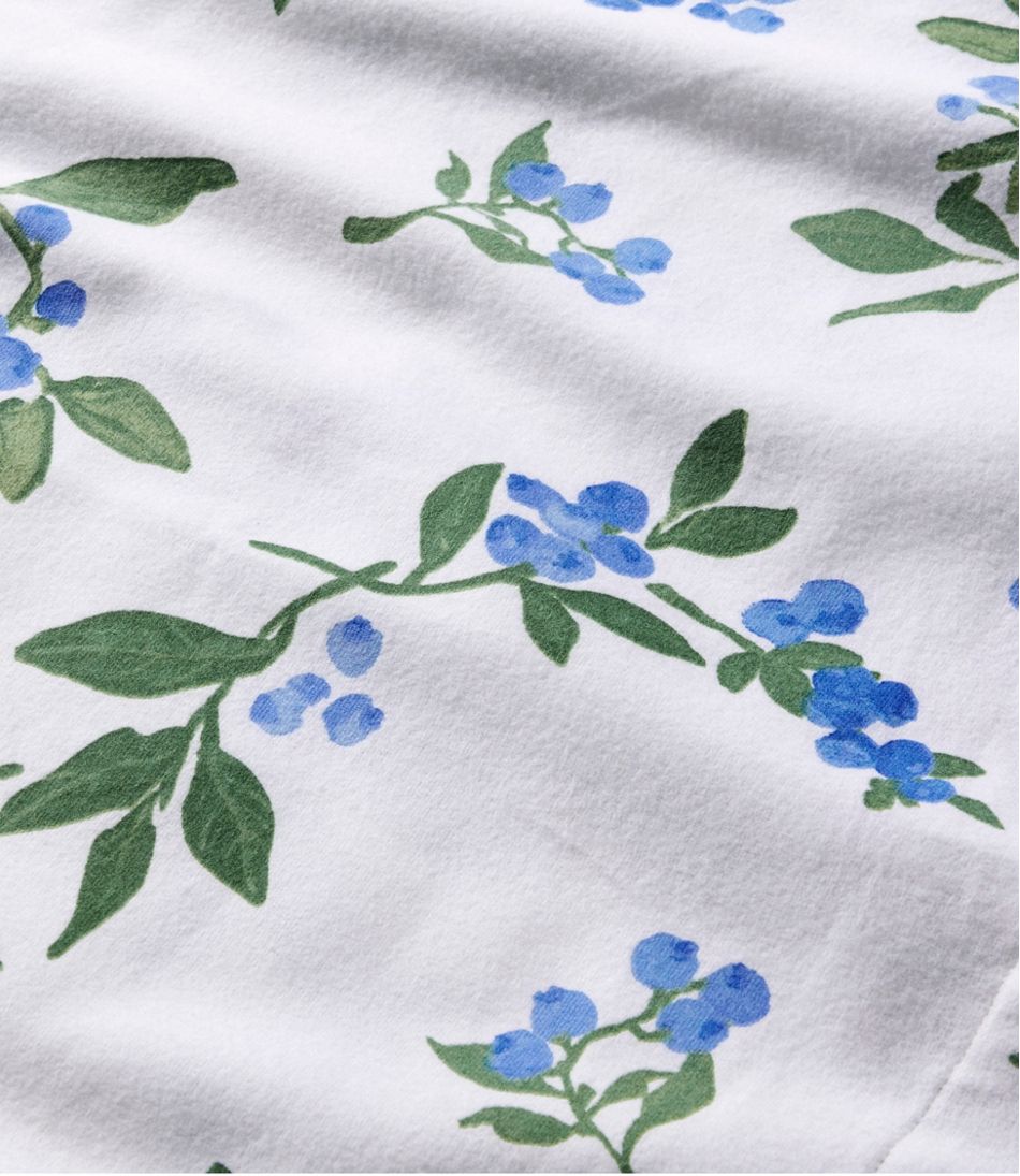 L.L.Bean | Jess Franks Blueberry Flannel Sheet Collection