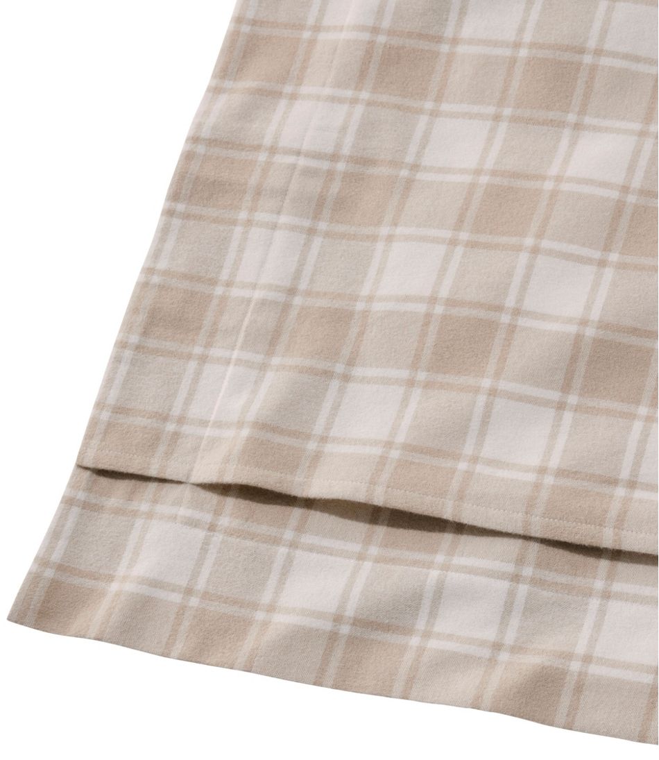 L.L.Bean | Ultrasoft Comfort Flannel Comforter Cover Collection, Check