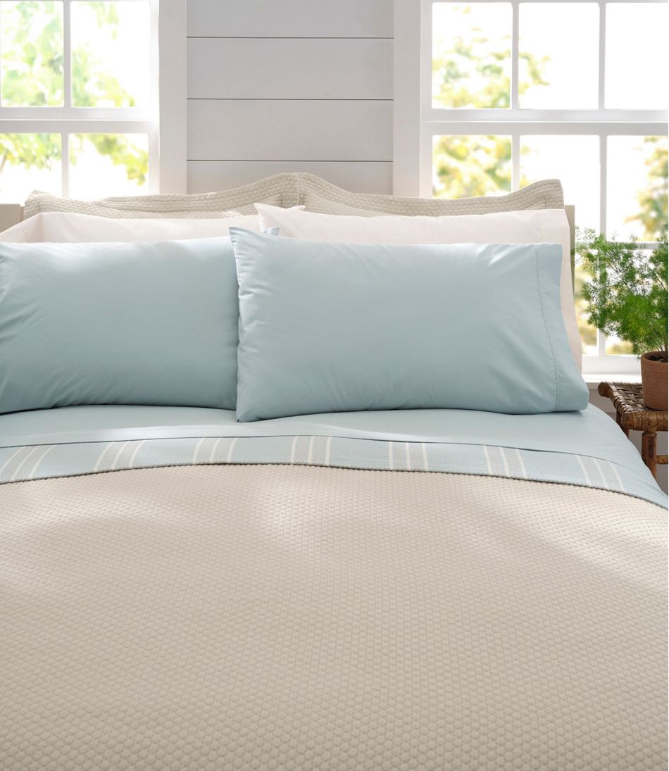 L.L.Bean | Sunwashed Percale Sheet Collection