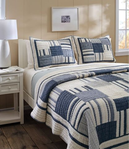 L.L.Bean | Striped Patchwork Quilt Collection