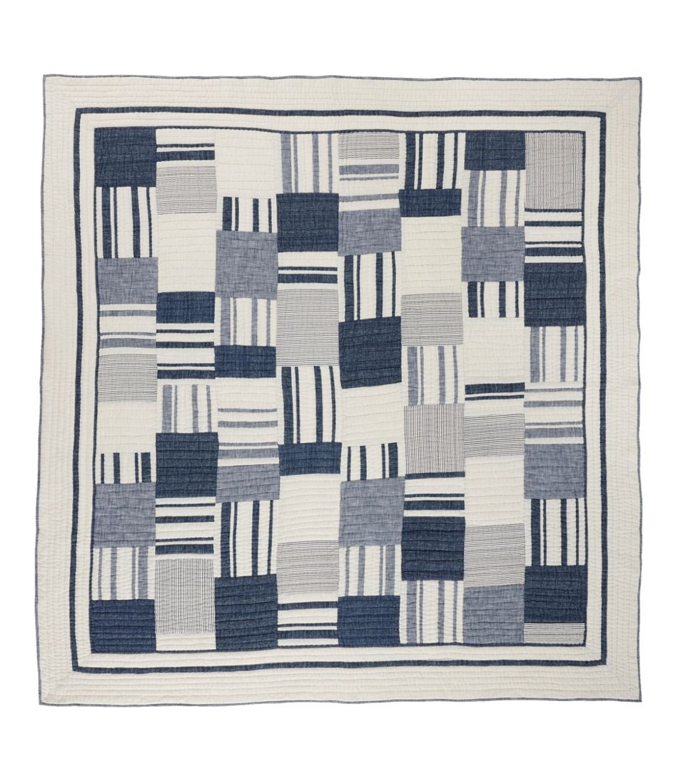 L.L.Bean | Striped Patchwork Quilt Collection