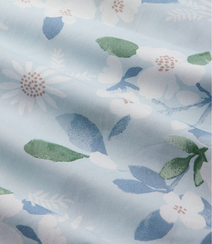 L.L.Bean | Premium Egyptian Percale Comforter Cover Collection, Daisy