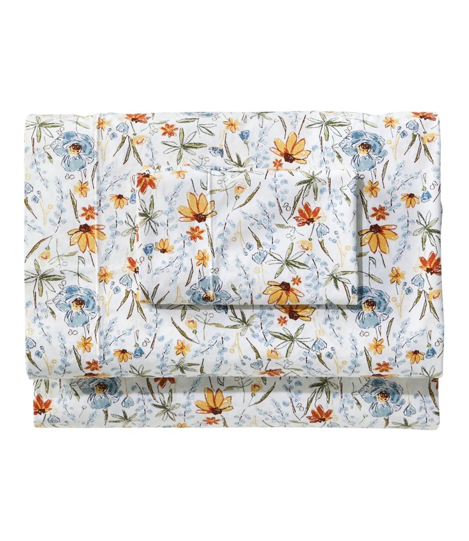 L.L.Bean | Jess Franks Print Percale Sheet Set Collection