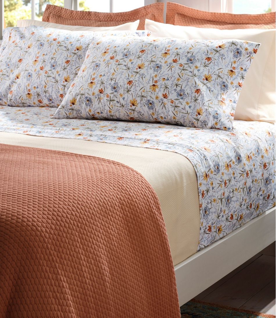 L.L.Bean | Jess Franks Print Percale Sheet Set Collection