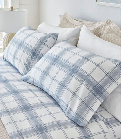 L.L.Bean | Organic Flannel Sheet Collection, Plaid