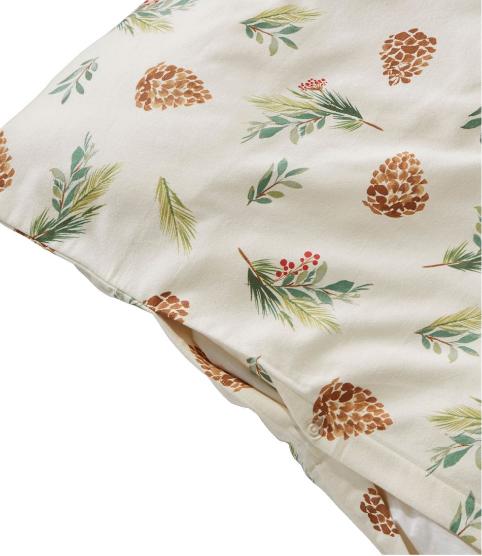 L.L.Bean | Evergreen Flannel Comforter Cover Collection
