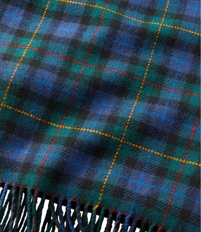 L.L.Bean | L.L.Bean Washable Wool Throw, Plaid 54" x 60"