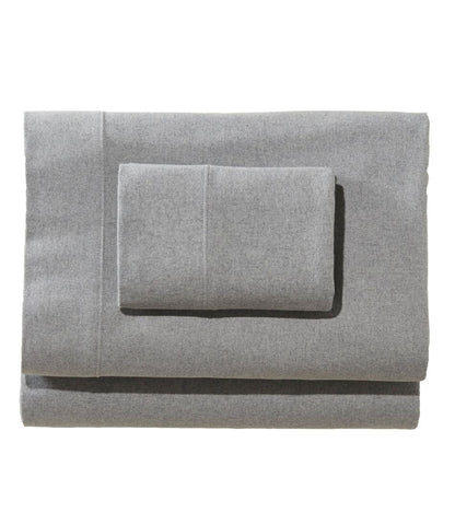 L.L.Bean | Heritage Chamois Flannel Sheet Collection, Heather