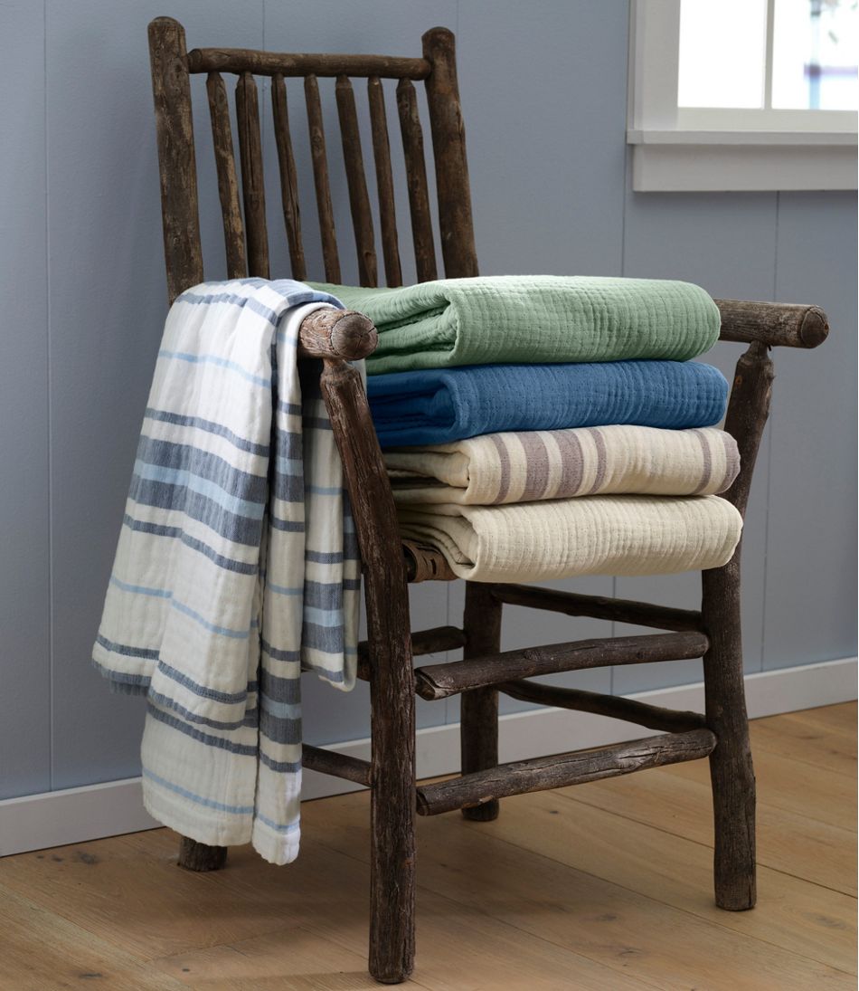L.L.Bean | Lightweight Cotton Gauze Throw