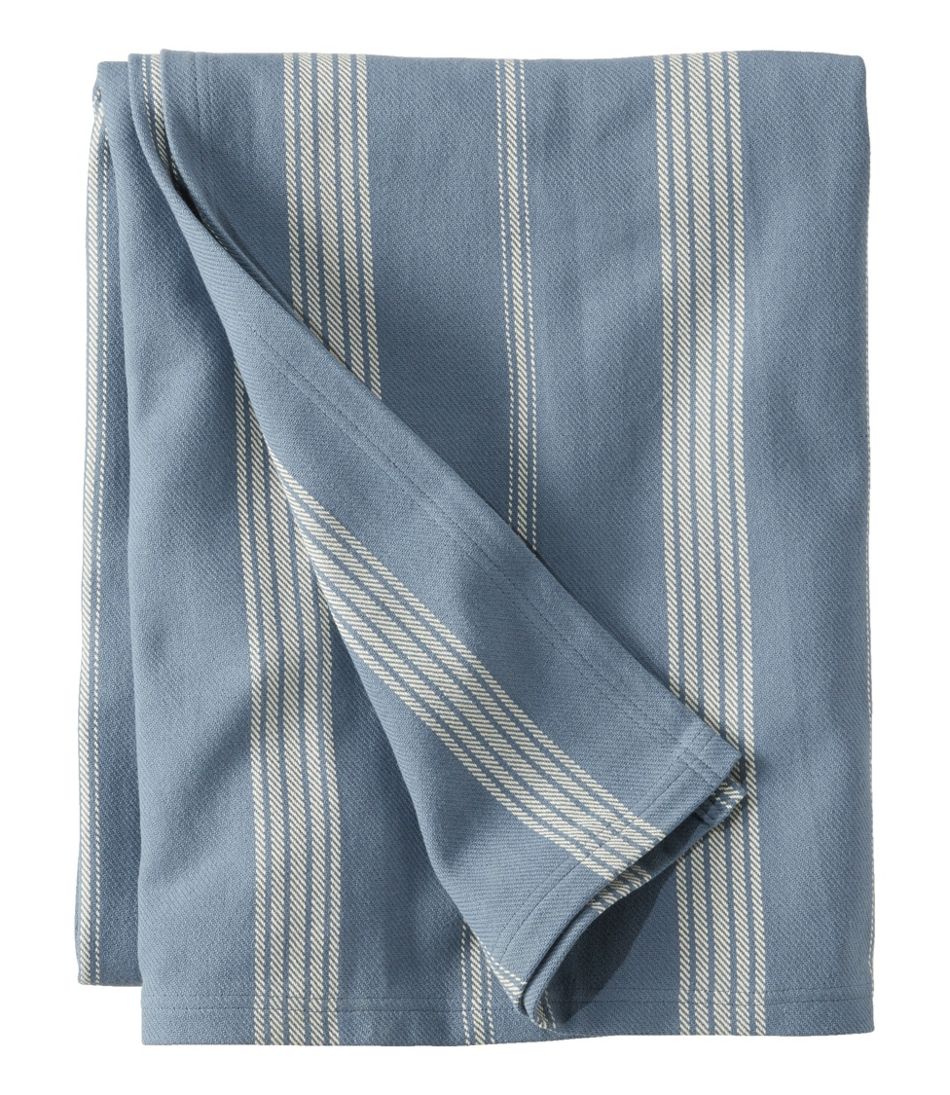 L.L.Bean | Organic Cotton Blanket, Stripe