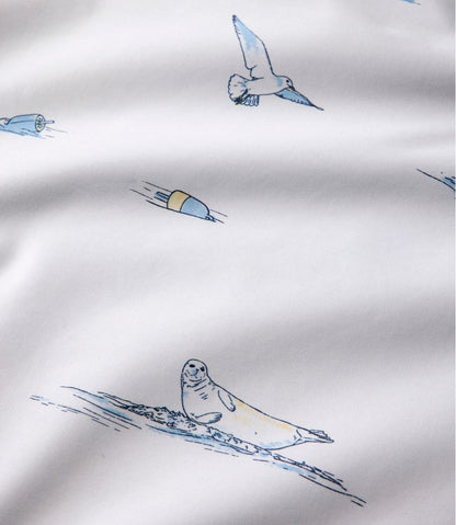 L.L.Bean | Nautical Boats Percale Sheet Collection