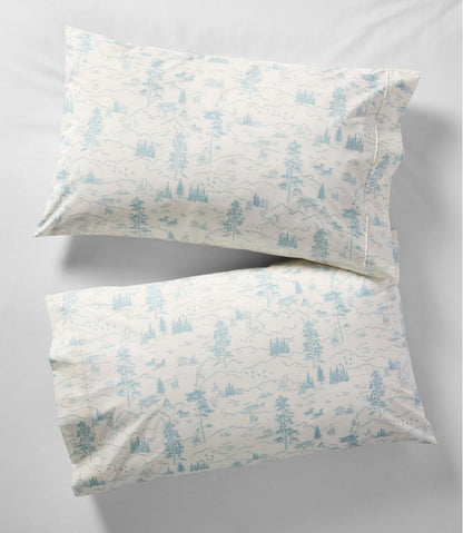 L.L.Bean | Lakeside Toile Percale Sheet Collection
