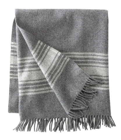 L.L.Bean | Washable Wool Throw, Striped