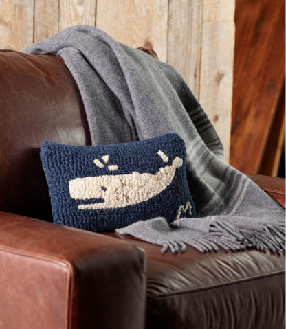 L.L.Bean | Washable Wool Throw, Striped