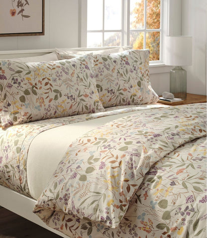 L.L.Bean | Birch Floral Percale Comforter Cover Collection