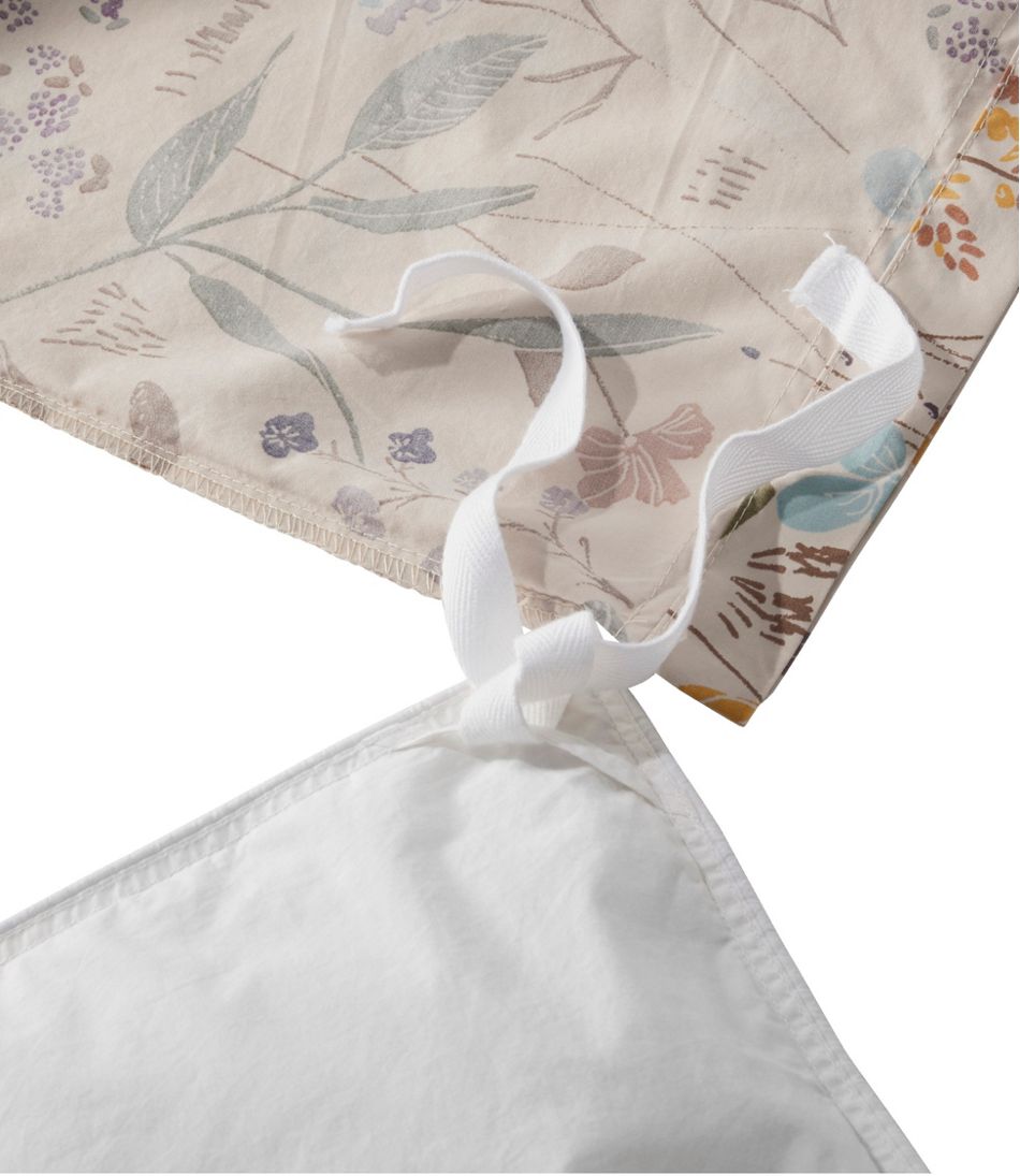 L.L.Bean | Birch Floral Percale Comforter Cover Collection