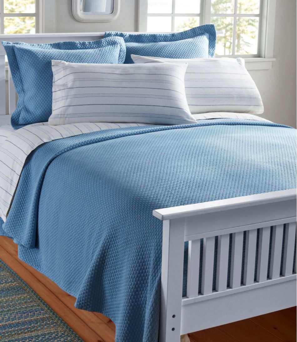 L.L.Bean | Organic Honeycomb Matelassé Sham