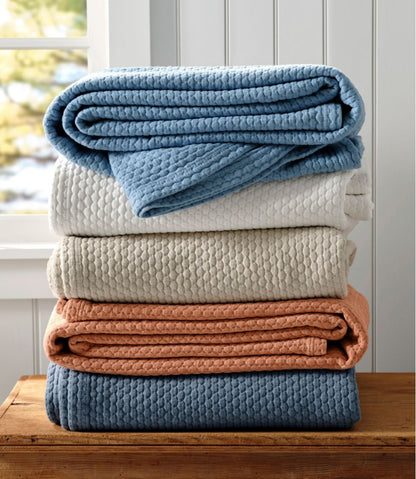 L.L.Bean | Organic Honeycomb Matelassé Sham