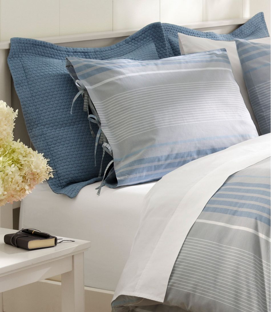 L.L.Bean | Organic Honeycomb Matelassé Sham