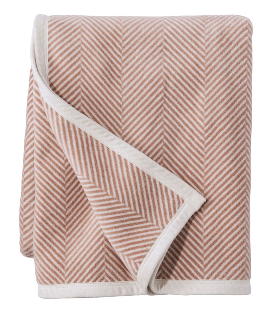 L.L.Bean | ChappyWrap Cozy Throw Blanket, Herringbone