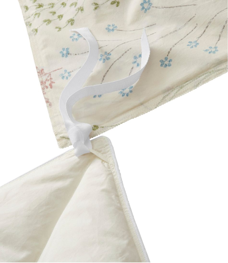 L.L.Bean | Botanical Floral Percale Comforter Cover Collection