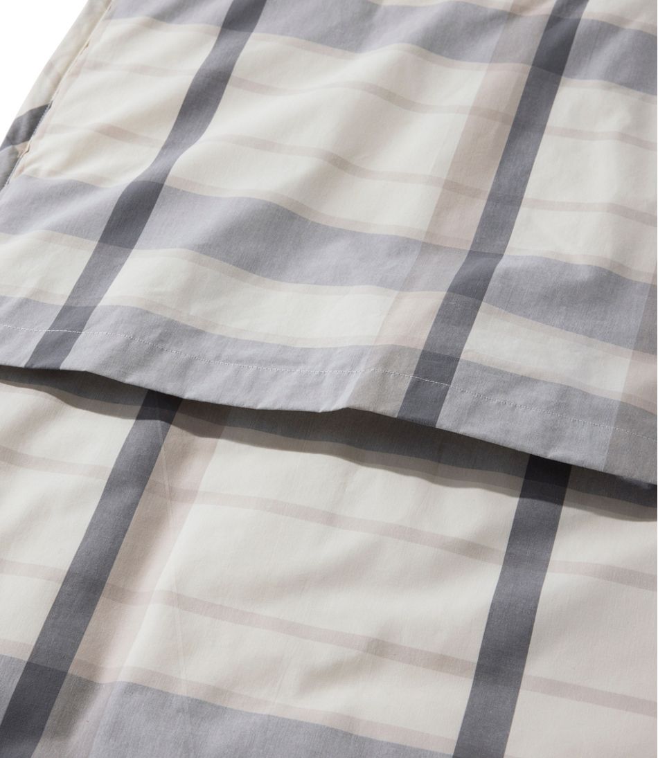 L.L.Bean | Ultrasoft Cotton Comforter Sham, Plaid