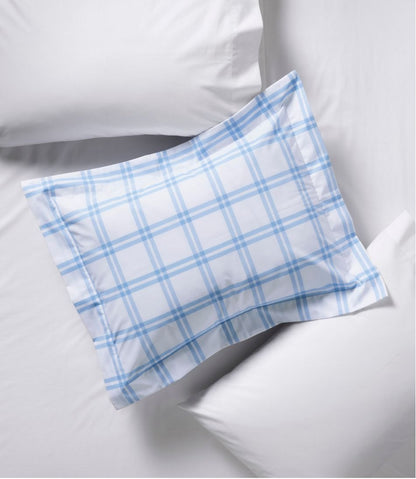 L.L.Bean | 280-Thread-Count Pima Cotton Percale Comforter Cover Collection, Windowpane