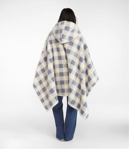 L.L.Bean | Cozy Sherpa Wearable Throw, Plaid